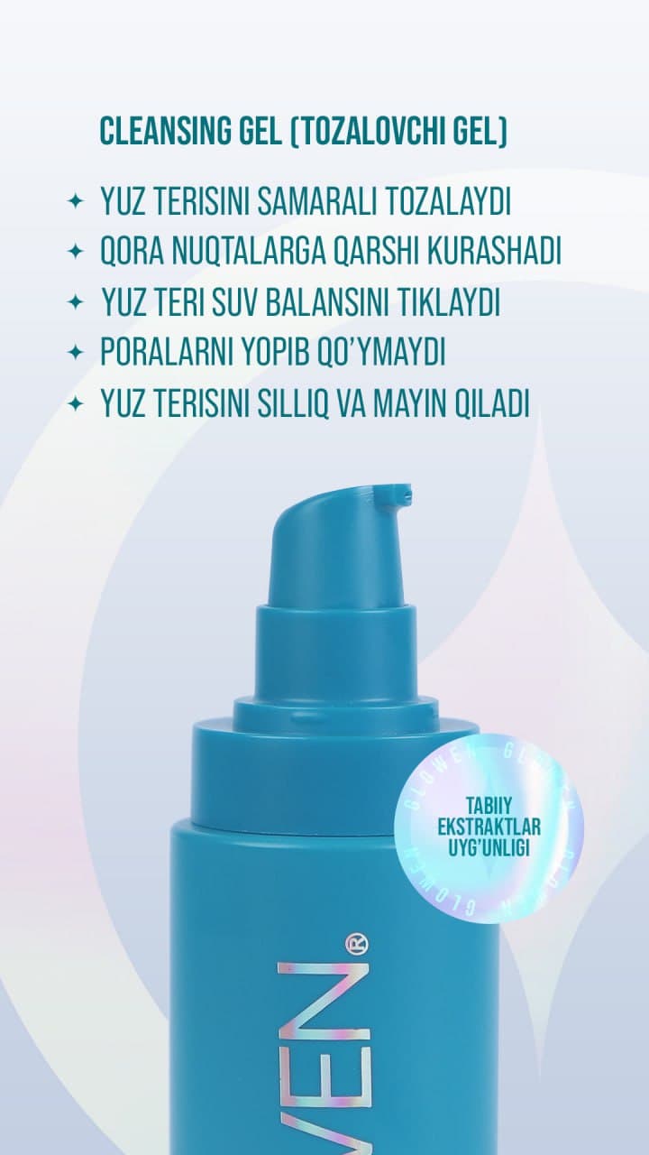 Cleansing gel ( tozalovch gel)